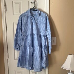 Pomander Place Striped Dress